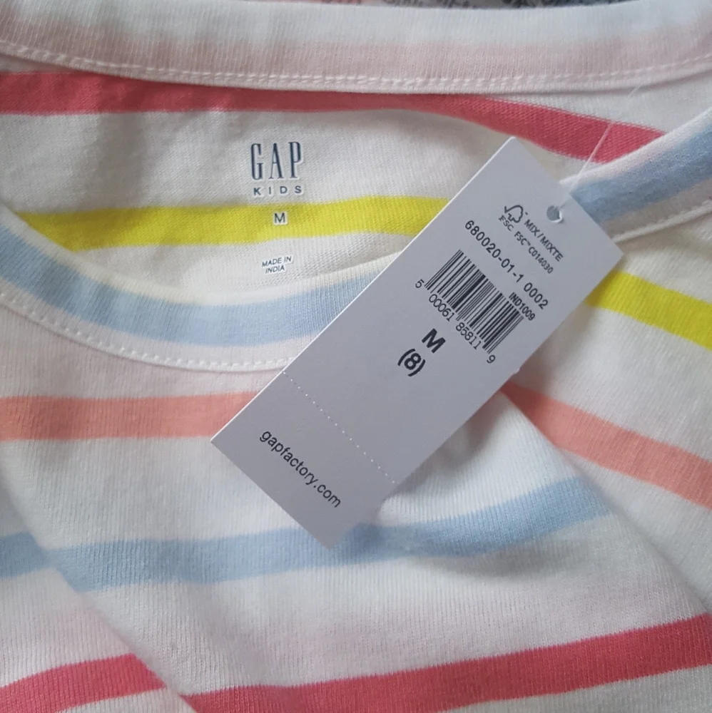 Gap tie waist dress girls‎ medium NWT